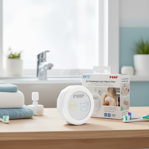 6 unités de minuteurs 2-en-1 pour le lavage des mains et le brossage des dents, produits d'hygiène bucco-dentaire multifonctionnels - Product Image 3