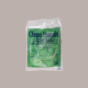 100 pièces de remplacement de gant hygiénique PeCoex à 3 doigts gants de sécurité jetables pour les mains propres - Product Image 2