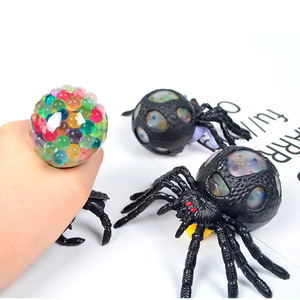 Nouvelle balle anti-stress personnalisée en forme d'araignée, anti-écrasement, pour adultes, jouet sensoriel coloré et original - Product Image 1