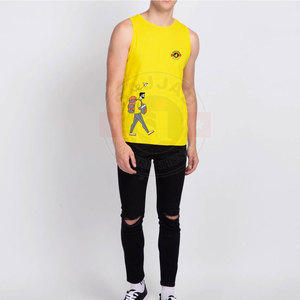 Men's Tank <b>tops</b> Bodybuilding gym tank <b>top</b> Solid Cotton Man Sport - Product Image 3