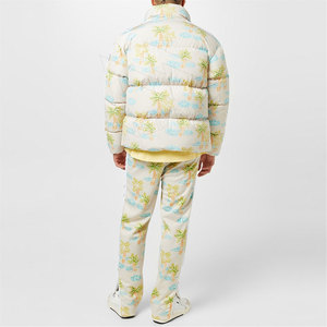 Veste d'hiver matelassée de haute qualité, col montant, capuche, imperméable, respirante, design à bulles tendance, style streetwear - Product Image 4