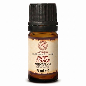 Aceite Esencial de Naranja Dulce 5 ml 100% Puro y Natural de Citrus Sinensis para Aromaterapia - Product Image 1