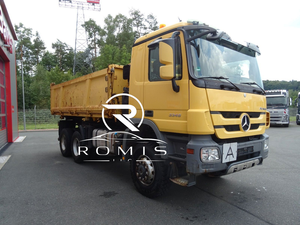 รถบรรทุกหนัก ACTROS 3346 MP3 6x6 สีเหลือง ปี 2012 เครื่องยนต์ดีเซล เกียร์ธรรมดา 351-450 แรงม้า 21-30 ตัน - Product Image 3