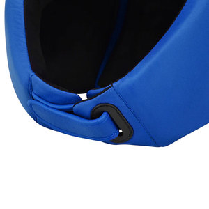 Solid Color Men Boxing <b>Head</b> Guards High Quality Low Moq Leather <b>Head</b> Guard For Boxing And Taekwondo <b>Training</b> - Product Image 4