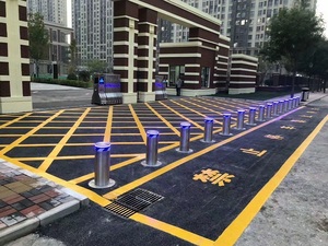 Dissuasore Retrattile Automatico a LED per Parcheggi e Strade in <span class=keywords><strong>Canada</strong></span>, Barriera di Sicurezza Antitramonto - Product Image 5