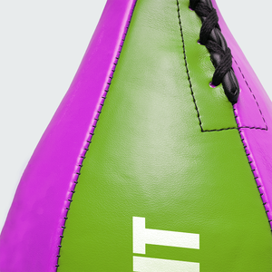 Sac de frappe pivotant de balle de vitesse de boxe en cuir de poire pour MMA Muay Thai Workout Kicking Striking Training PU Speed Ball Punching - Product Image 4