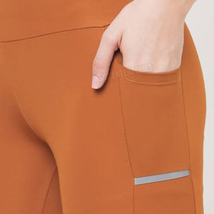 ¡Novedad de 2023! Ropa de gimnasio para mujer, pantalones de Yoga de cintura alta, mallas deportivas informales, talla XL, tejido de alta calidad, transpirable para correr - Product Image 6