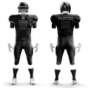 ชุดเสื้อฟุตบอลอเมริกันแขนสั้นสำหรับเยาวชนผู้ใหญ่ชุดเครื่องแบบ100% โพลีเอสเตอร์ระบายอากาศพิมพ์ลายจำนวนพลัสไซส์ - Product Image 4