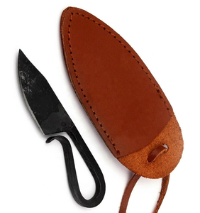 Juego de cuchillos de caza y acampada estilo medieval hechos a mano al por mayor cubiertos de PC ecológicos de alta calidad para fiestas - Product Image 1