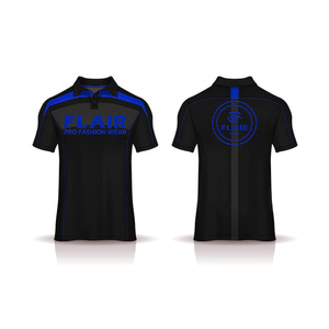 Gran oferta de algodón 100% para hombre, camiseta Polo personalizada de buena calidad, Color sólido, estilo informal, patrón, 180g, tela, peso frontal - Product Image 3