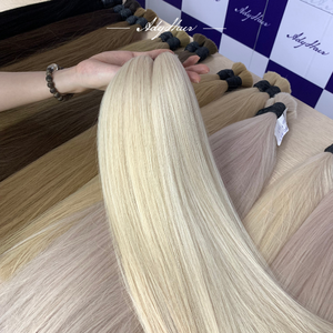 Meilleures ventes : Extensions capillaires en cheveux humains 100% vietnamiens de qualité supérieure, pointes en kératine, vente en gros, MOQ, emballage personnalisé - Product Image 3