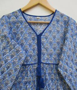 Vestido de caftán Maxi con estampado floral suelto de alta calidad para mujer, ropa informal de talla grande de manga corta para verano, talla libre - Product Image 5