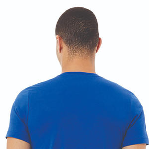 T-shirt unisexe à col en V True Royal-100% Airlume coton peigné, 4.2 oz, maillot essentiel à manches courtes - Product Image 6