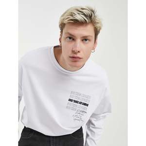Maglietta Oversize di buone cose da uomo con Camiseta Manga Larga manica lunga - Product Image 3