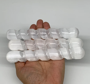Baguette de cristal de sélénite naturelle en vrac de Offre Spéciale de meilleure qualité cristal de guérison énergétique sélénite blanche par cristal Alif et agate - Product Image 2