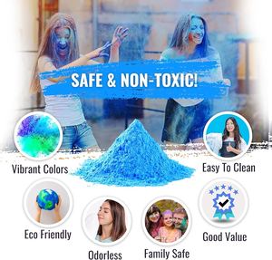 ผงปืนใหญ่สำหรับงานรับปริญญาวันขอบคุณพระเจ้าช่วยเติมสีสันสดใสเป็นมิตรกับสิ่งแวดล้อมกระจายตัวง่ายไม่เป็นพิษใช้งานกลางแจ้ง - Product Image 5