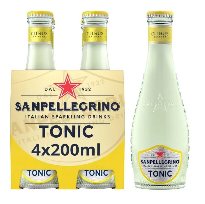 San pellegrino citrus Tonic nước trong chai thủy tinh với giá bán buôn