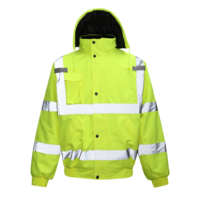 Chaqueta de Soldadura FR con Certificación CE, Alta Visibilidad, Ignífuga, Antiestática, Transpirable, Impermeable, Talla Grande, Seguridad Industrial