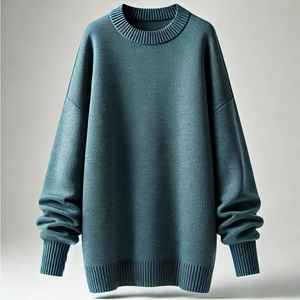 Pull en coton pour femmes, cardigan décontracté, tricot, col en V, manches longues, hauts en gros, personnalisés pour femmes - Product Image 3