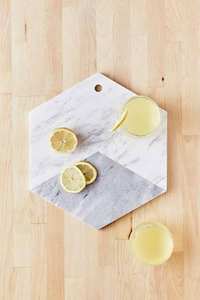 Planche à découper classique en marbre faite à la main, texture riche en grain, écologique, planche à découper de cuisine haut de gamme, épaisseur 2,0 cm, passe au lave-vaisselle - Product Image 6