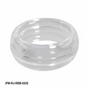 Brazalete de Resina Transparente con Diseño de Nervaduras, Brazalete Ancho y Grueso con Textura Transparente, Joyería Moderna y Minimalista - Product Image 3