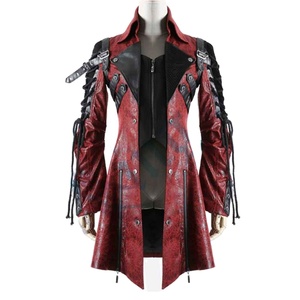Nuevo Abrigo Gótico de Moda para Mujer, Abrigos Largos de Piel de Chinchilla con Forro de Lana, Estilo Casual, Talla Grande, Vestido Moderno - Product Image 1