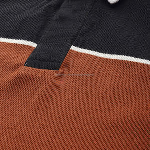 Polo de haute qualité avec logo brodé personnalisé Fit2Fight, polo décontracté promotionnel uni, polo à manches courtes pour hommes - Product Image 5