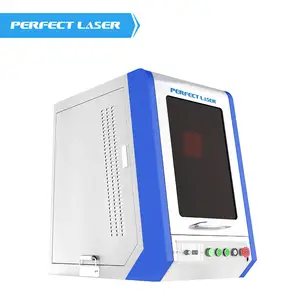 ماكينة Perfect Laser الجديدة من شركة Goldsmith ماكينة النقش بالليزر على الفضة بقدرة 20 واط و30 واط و50 واط و100 واط لنقش القلادات والمجوهرات