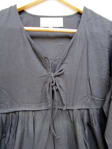 Vente en gros de tunique droite traditionnelle en coton pour femmes ensemble de tissus en coton brodé à imprimé ethnique décontracté - Product Image 5