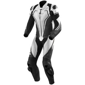 Traje de Motocicleta de Cuero Profesional de Alta Calidad, de Una Pieza, Diseño y Logotipo Personalizados, Cómodo Traje de Carreras para Moto - Product Image 1