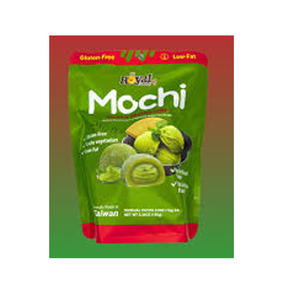 ROYALFAMILY Mochi Mini Matcha Latte 40g Contiene Emulsionantes Lecitina de Soya E322 Para un Relleno Cremoso y un Mochi Consistente - Product Image 2