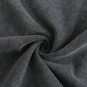 270gsm Algodón Lavado con ácido Vintage Desgastado Suelto O-cuello Camiseta de manga corta Hombro caído Camiseta lavada de gran tamaño para hombres - Product Image 3