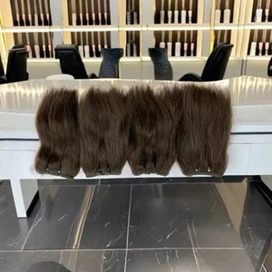 Cabello indio crudo sin procesar de fábrica del sur de la India a precios baratos al por mayor - Product Image 1
