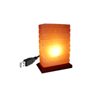 Lámpara de sal rosa del Himalaya 100% Natural personalizada, Mini lámparas USB cuadradas, estilo piramidal, pieza de decoración del hogar - Product Image 5