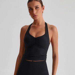 Sujetador deportivo de secado rápido americano europeo, chaleco de Yoga versátil, hermoso diseño de espalda, camiseta sin mangas deportiva transpirable - Product Image 5