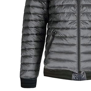 Men's Lightweight Hooded High Street Outdoor Puffer Jackets Long-Sleeve Full-Zip Waterproof Windproof Wholesale Price - Product Image 5