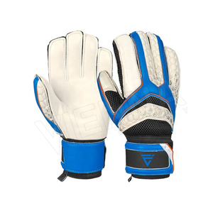Hot Sale High Quality <b>Latex</b> Professional Football Goalkeeper Gloves Customized Non-Slip Adjustable Wrist Strap Breathable High - Product Image 4