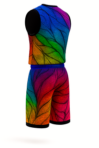 Kit de uniforme de baloncesto de alta calidad para adultos jóvenes con impresión por sublimación colores personalizados disponibles - Product Image 4