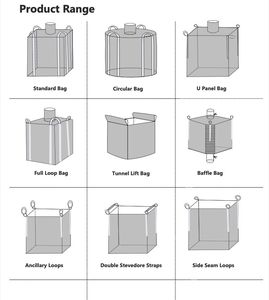 Heavy Duty FIBC Bottom Gusset <b>Jumbo</b> <b>Bags</b> with PP Woven Fabric for Agriculture Packaging & <b>Storage</b> - Product Image 4