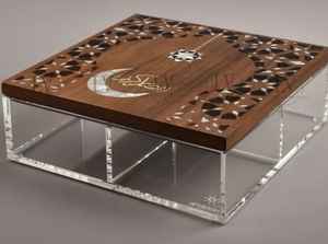 ภาชนะเก็บของอะคริลิคฝังมุกแท้ งานแฮนด์เมด ดีไซน์หรูหราเหนือกาลเวลา สำหรับจัดระเบียบอาหารอย่างมีระดับ และเป็นของขวัญในโอกาสพิเศษ - Product Image 4