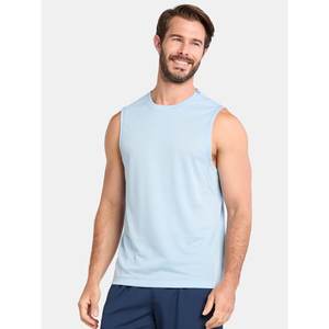 Chaleco gráfico sin mangas de verano para mujer, camisetas sin mangas de punto con estampado de letras Sunshine Vibes personalizadas para entrenamiento informal Suelto - Product Image 5