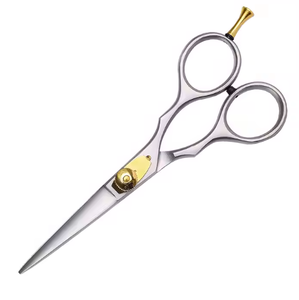 กรรไกรตัดผมตรงสแตนเลส6นิ้วสำหรับมืออาชีพอุปกรณ์เสริมความงาม - Product Image 4