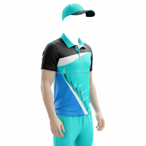 Conjunto de Uniforme de Cricket con Estampado Digital Personalizado, Unisex, Jersey de Spandex/Algodón, Pantalón Corto, Ligero, Transpirable, de Secado Rápido - Product Image 5