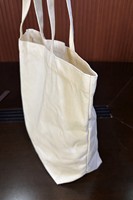 Sacs fourre-tout en toile de coton naturel pour le marché, les courses, la vente en gros, logo personnalisé