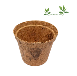 Maceta de cáscara de coco orgánica 100% fibra de coco/Fabricante macetas de fibra de coco precio ecológico y barato a granel - Product Image 2