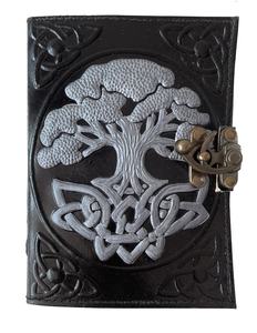 Diario Grande de Cuero Genuino Hecho a Mano Árbol DE LA Vida, Libro de Notas Rellenable, Bloc de Notas de Papel, Libro de Bocetos para Mujeres y Hombres - Product Image 2