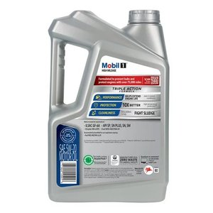Lubricante industrial 5W20 DEXOS de 5 cuartos de galón, paquete de 3 aceites de motor para condiciones extremas - Product Image 3