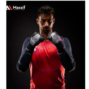 ถุงมือผู้รักษาประตูผู้รักษาประตูฟุตบอลสำหรับเด็กเด็กผู้ชายถุงมือฟุตบอลป้องกันแบบซูเปอร์กริปฝ่ามือ - Product Image 4