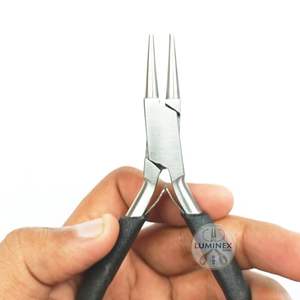 High Quality Customizable Size Stainless Steel <b>Round</b> <b>Nose</b> Jewelry <b>Pliers</b> with Your Logo for DIY - Product Image 2