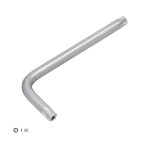 Chiave Torx Standard Antimanomissione, Professionale in Acciaio al Cromo Vanadio T30 - Product Image 3